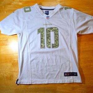 Nike NFL Boys Youth On Field Player Jersey Griffin RGIII Military Size L (14/16)